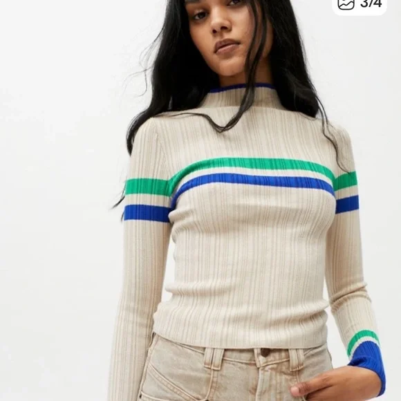 Urban Outfitters BDG Kiara open back sweater L - Picture 4 of 14